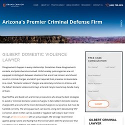 Gilbert Domestic Violence Lawyer