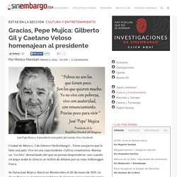Gracias, Pepe Mujica: Gilberto Gil y Caetano Veloso homenajean al presidente