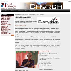 St Giles and St George : Barnabas Trust Blog