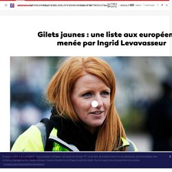 Gilets jaunes : une liste aux européennes menée par Ingrid Levavasseur