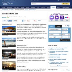 Gili islands vs Bali