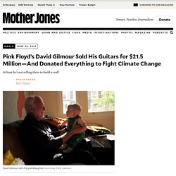 Pink Floyd’s David Gilmour Sold His Guitars for $21.5 Million—And Donated Everything to Fight Climate Change