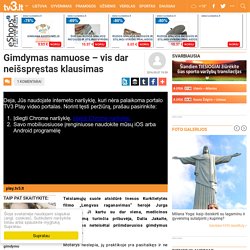 Gimdymas namuose – vis dar neišspręstas klausimas