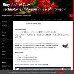 Blog du prof T.I.M. - Lycée du Mené - Informatique