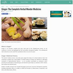 Ginger: The Complete Herbal Wonder Medicine