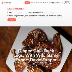 Ginger-Chili Duck Legs, With Wild Game Expert David Draper