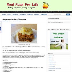 Gingerbread Cake – Gluten free & Sugar free