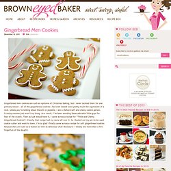 Gingerbread Men Cookies