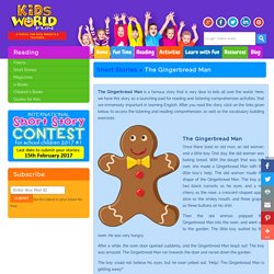 The Gingerbread Man - Short Story for Kids