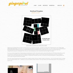 Storyboard Templates by Gingerpixel