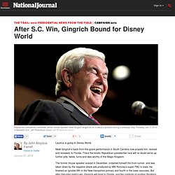 After S.C. Win, Gingrich Bound for Disney World - John Aloysius Farrell