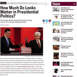 Mitt Romney vs. Newt Gingrich: How much do looks matter in presidential politics?