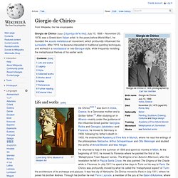 Giorgio de Chirico