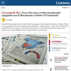 Ecco che cosa c’entra un giornale spagnolo con il Movimento 5 Stelle e il Venezuela