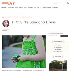 Girl's Bandana Dress