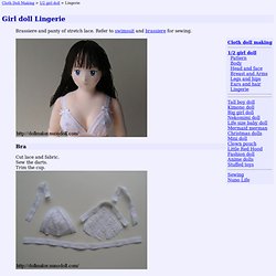 Girl Doll Bra & Panties