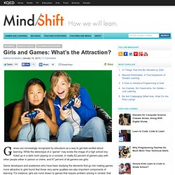 Girls and Games: What’s the Attraction?