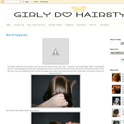 Girly Do's By Jenn: April 2008