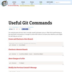 Git Commands