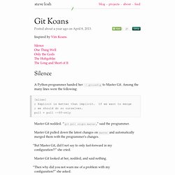 Git Koans