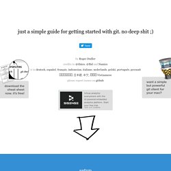 git - the simple guide - no deep shit! - Iceweasel