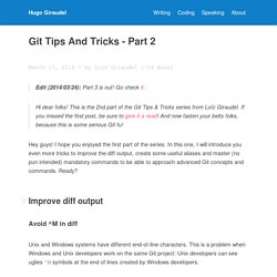 Git tips and tricks - Part 2