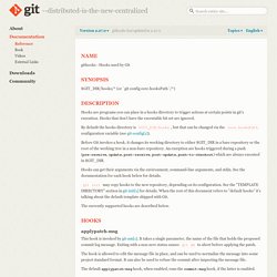 githooks Documentation