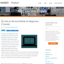 An Intro to Git and GitHub for Beginners (Tutorial)