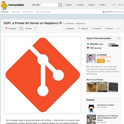 GitPi: a Private Git Server on Raspberry Pi: 10 Steps