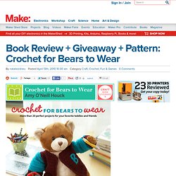 Crochet Jacket For Bears To Wear