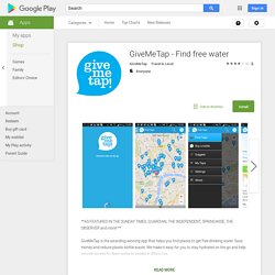GiveMeTap - Find free water