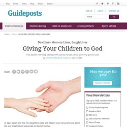 Giving Your Children to God