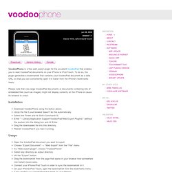 software → voodoophone