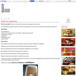 Glace aux speculoos - DELICIEUX