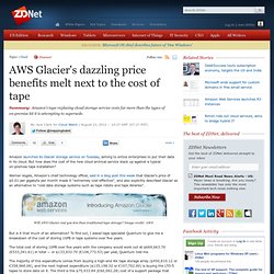 AWS Glacier's dazzling price benefits melt next to the cost of tape