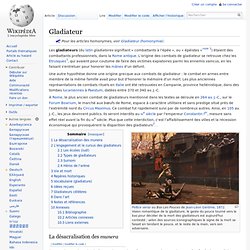Gladiateur (wiki)