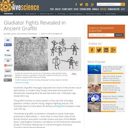 Gladiator Fights Revealed in Ancient Graffiti