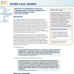 Glamorgan - SLiDA Case Studies - Brookes Wiki