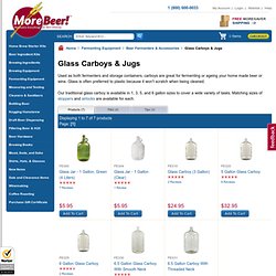 Glass Carboys & Jugs