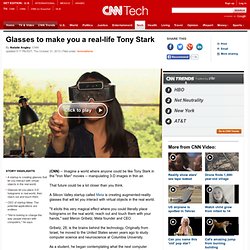 Meta glasses present 'augmented reality'
