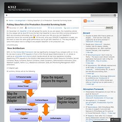 Putting GlassFish v3 in Production: Essential Surviving Guide