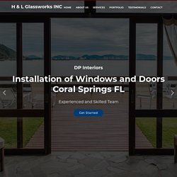 Installation of Windows and Doors Coral Springs FL