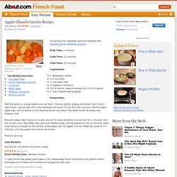 Apple Glazed Carrots Recipe – Glazed Apples and Carrots Side Dish