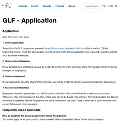 GLF - Application