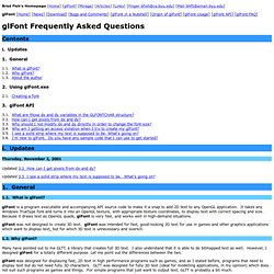 glFont Frequently Asked Questions - Iceweasel