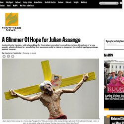 A Glimmer Of Hope for Julian Assange