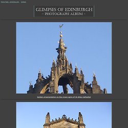 Glimpses of Edinburgh - Photograph Album