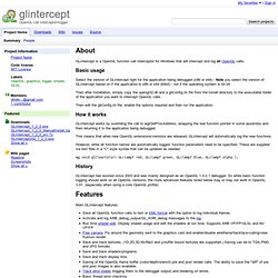 GLIntercept