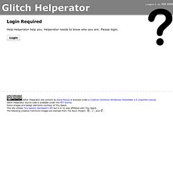 Glitch Helperator