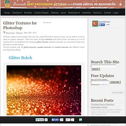 Glitter Textures for Photoshop